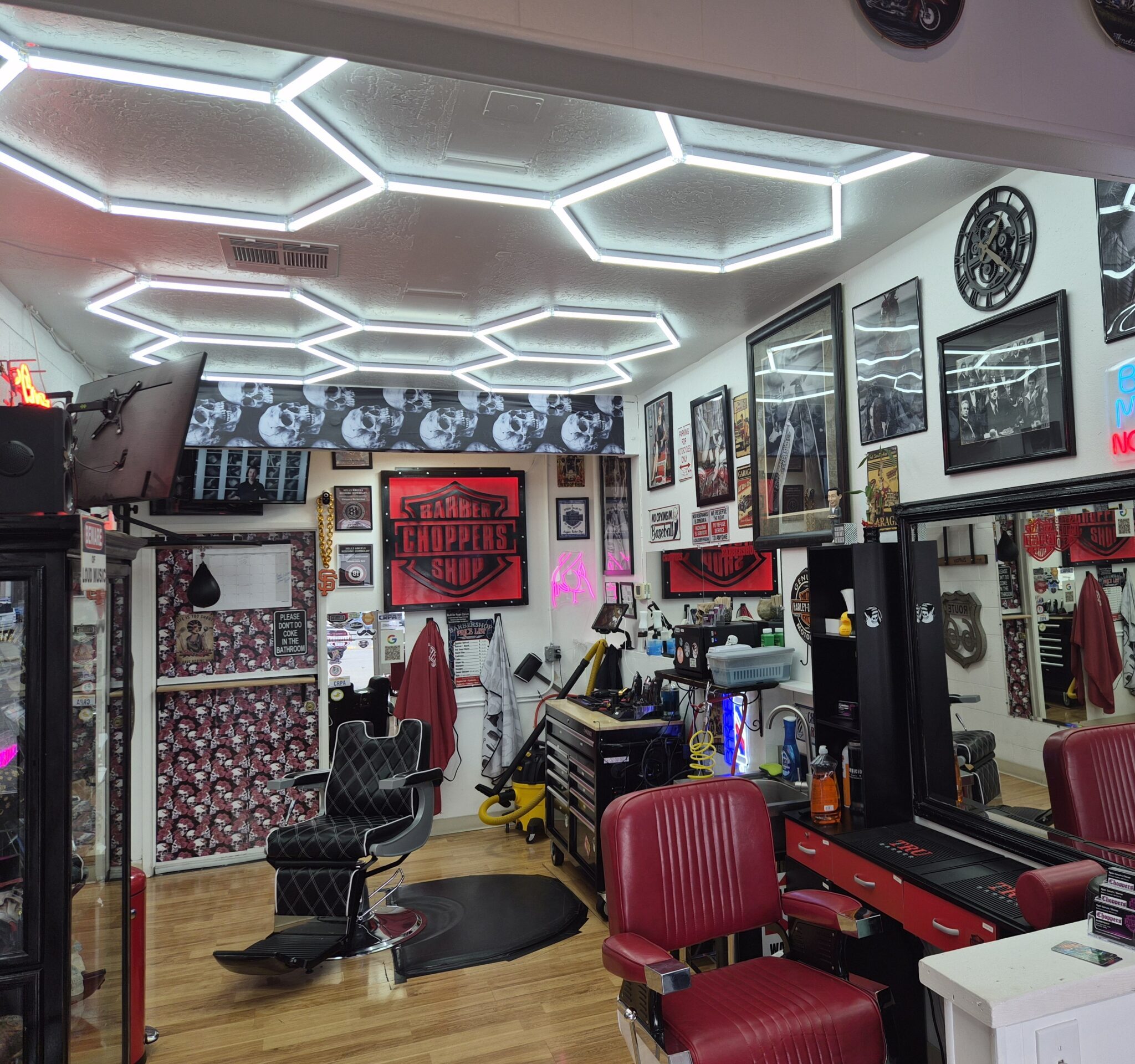 Choppers Barbershop in Reding CA